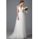 Nové nádherné a úchvatné svatební tylové šaty s celo-krajkovými zády ručně zdobenou krásnou výšivkou 