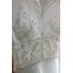 Naprosto ojedinělé a nádherné svatební šatičky s průsvitným krajkou zdobeným topem