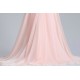 Půvabné nové moc kásné krajkové světle růžové šaty s krajkovým vrškem, dlouhým rukávem a hlubokým véčkovým výstřihem na zádech